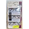 Image 1 : FOSTER GRANT READING GLASSES 3 PACK +1.50