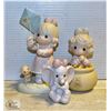 Image 1 : 3 PRECIOUS MOMENTS FIGURES