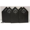 6 PACK OF HANGING BLACKBOARD SIGNS