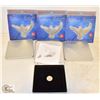 Image 1 : 7 MILLENIUM 2000 CANADA POST MEDALS IN CASES