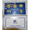 Image 1 : 1999 COMMEMORATIVE USA 5 COIN PROOF 25 CENTS SET