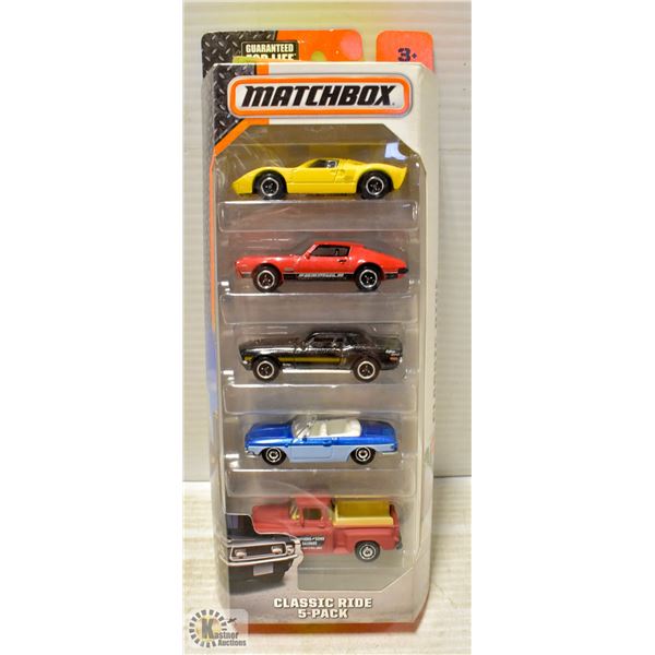 MATCHBOX CLASSIC RIDE 5 PACK