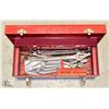Image 1 : RED TOOL BOX FULL OF WRENCHES