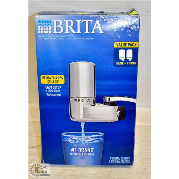 NEW REPACKED BRITA BASIC FAUCET MOUNT SYSTEM