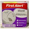 Image 1 : NEW FIRST ALERT SMOKE AND CARBON MONOXIDE ALARM