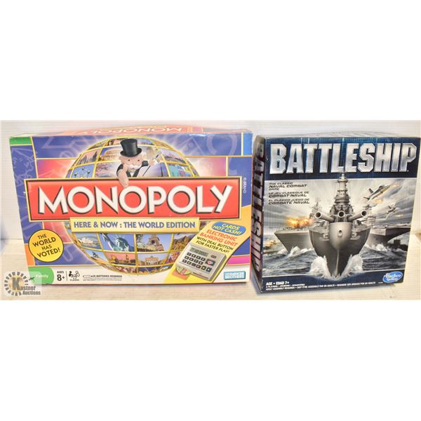 MONOPOLY HERE AND NOW THE WORLD EDITION PLUS