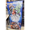 Image 1 : STRETCH CANVAS AVENGERS PRINT