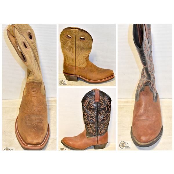 FEATURED LOTS: ARIAT COWBOY BOOTS