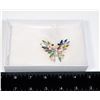 Image 1 : NEW RHINESTONE BUTTERFLY BROOCH