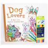 Image 1 : NEW DOG LOVERS MULTI-LEVEL CREATIVE COLORING BOOK