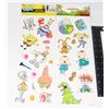 Image 1 : 2 NEW WALL DECALS SPONGEBOB SQUAREPANTS & RUGRATS