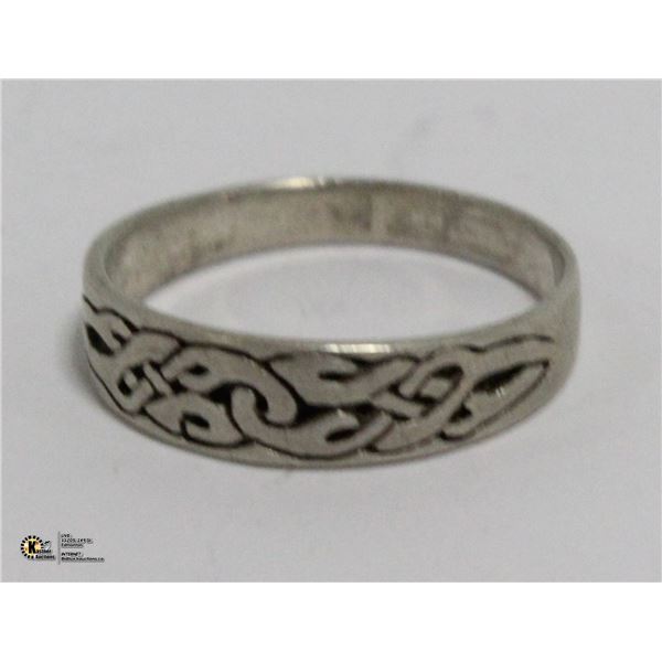 SILVER CELTIC RING