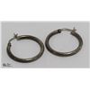 Image 1 : .925 SILVER EARRINGS