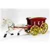 Image 1 : 1930S CAST IRON HORSE DRAWN ICE WAGON