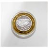 Image 1 : VEGAS $10 GAMING TOKEN 36 GRAMS PURE SILVER
