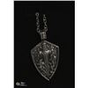 Image 1 : SILVER ALLOY MENS "SWORD AND SHIELD"