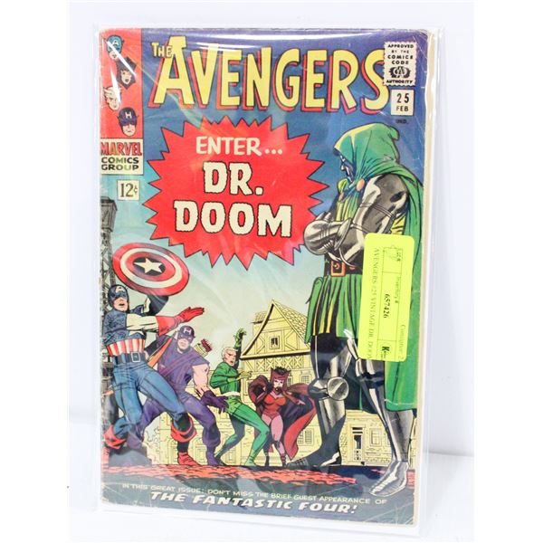 AVENGERS #25 VINTAGE DR. DOOM