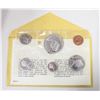 1965 SIX COIN SILVER PROOF UNCIRCULATED SET