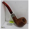 LUIGI VIPRATI HANDMADE SMOKING PIPE, SILVER COLLAR