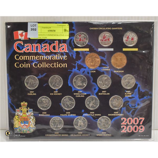 CANADIAN COMMEMORATIVE COIN COLLECTION