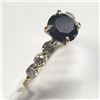 Image 1 : BZ1121-2 10K YELLOW GOLD BLACK DIAMOND RING
