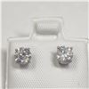 BZ1121-13 14K WHITE GOLD DIAMOND EARRINGS