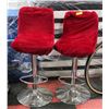 PAIR OF BAR STOOLS