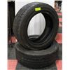 2 X 195 55R15 LOW PROFILE DUNLOP PIREZZA RACING