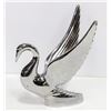 CHROME SWAN HOOD ORNAMENT