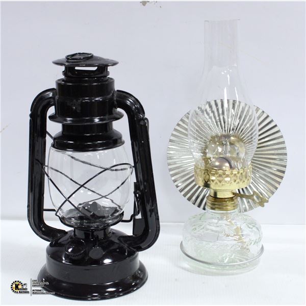 VINTAGE OIL LAMPS