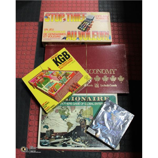 VINTAGE BOARD GAMES IN ORIGINAL BOXES