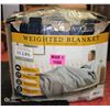 Image 1 : NEW PENDLETON 15LB WEIGHTED BLANKET COLOR GREY