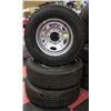 SET OF 3 LT245 75 R 17 3/4 TON OR 1 TON ON RIMS