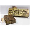 Image 1 : 3 NEW WOODEN TRINKET BOXES