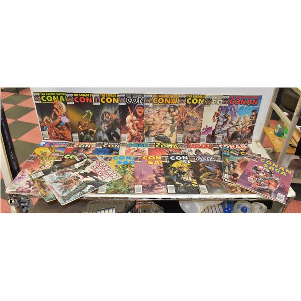 29 CONAN MAGAZINES