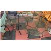 Image 1 : METAL AND GLASS COFFEE TABLE SET