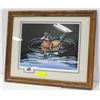 Image 1 : RICHARD DE WOLFE FRAMED 16" X 20" WITH CERTIFICATE