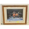 Image 1 : RICHARD DE WOLFE FRAMED 16" X 20" WITH CERTIFICATE