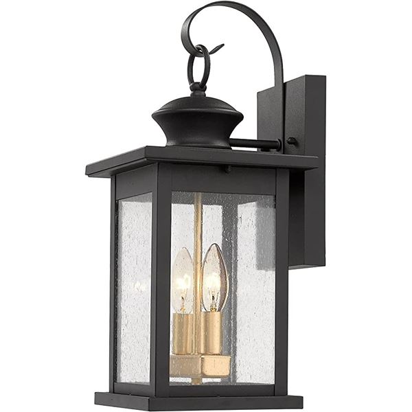 EMLIVIAR OUTDOOR 18" SCONCE WITH COPPER ACCENT