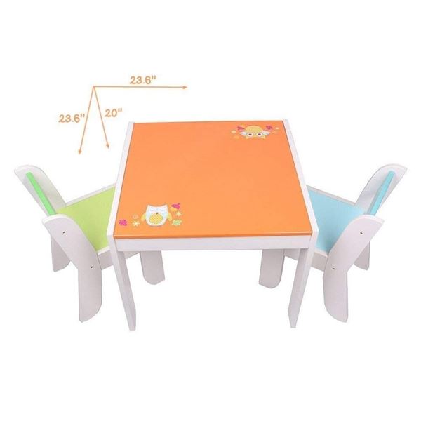 NEW LABEBE CHILDRENS TABLE WITH 2 CHAIRS