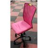 PINK OFFICE CHAIR