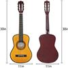 Image 2 : HUAWIND CLASSIC GUITAR FOR BEGINERS WITH CASE