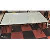 Image 1 : GLASS AND METAL DESK