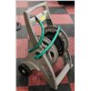 SUNCAST HOSE REEL CART AND HOSE