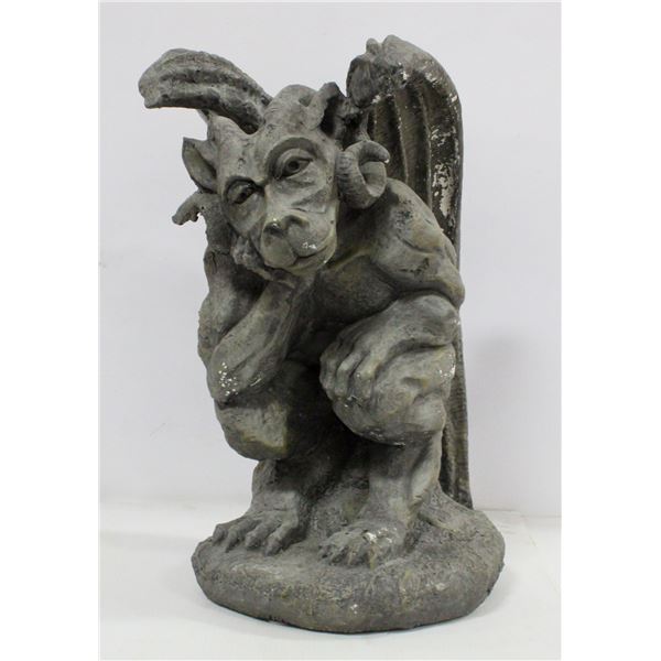 STONE GARGOYLE 15" TALL