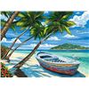 Image 1 : NEW PAINT BY NUMBERS ARTWORK OF TROPICAL SCENE &