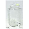 NEW GLASS JUICE AND BEVERAGE DISPENSER