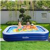 NEW 118" X 72" X 20" FULL SIZE FAMILY BLOW UP POOL