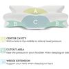 Image 2 : COISUM BACK SLEEPER THERAPY PILLOW