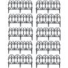 Image 1 : NEW DECORATIVE GARDEN FENCING 10PCS IN 2 BOXES